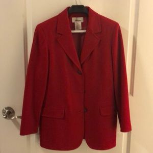 Dark Red Worthington Jacket/Coat